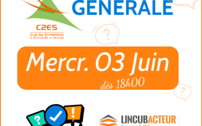 MERCREDI 03 JUIN : ASSEMBLÉE GÉNÉRALE – LINCUBACTEUR à ST ETIENNE DE MONTLUC